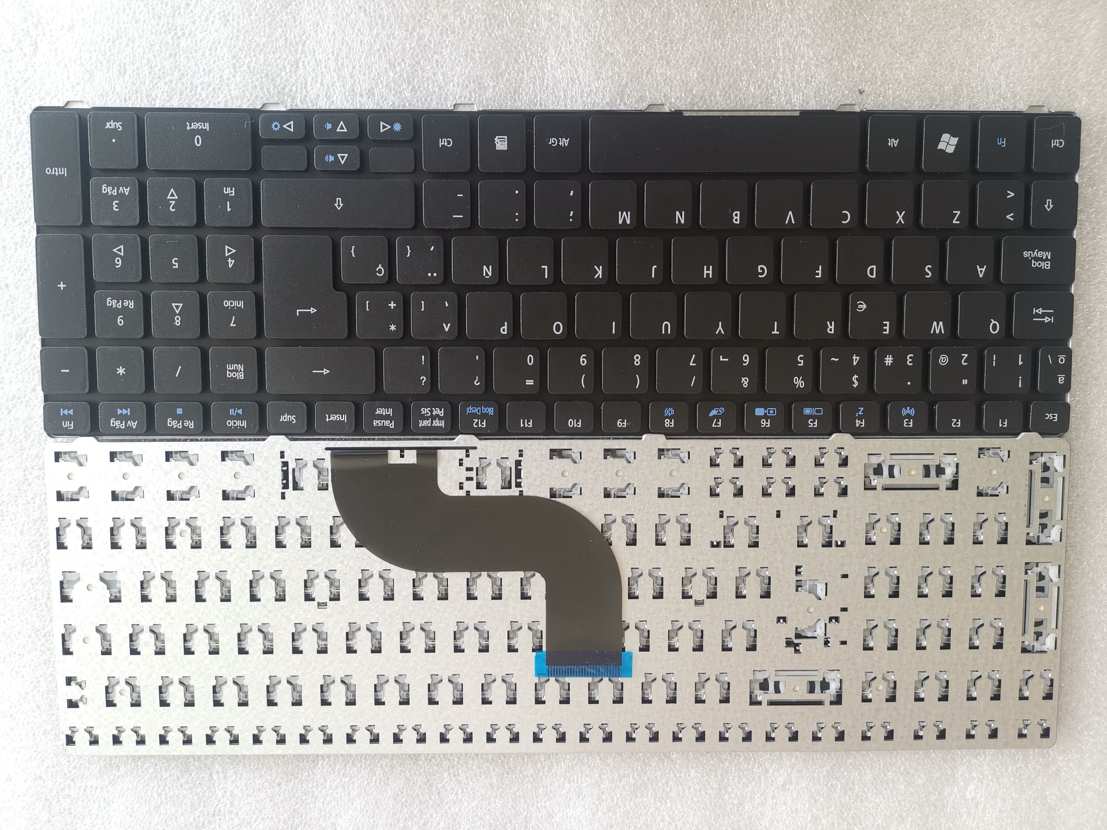 Picture of New Replacement Laptop Keyboard For ACER 5810 BLACK (OEM) SP Layout